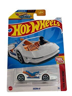 Hot Wheels Deora III Then And Now 6/10 Orange White Mainline